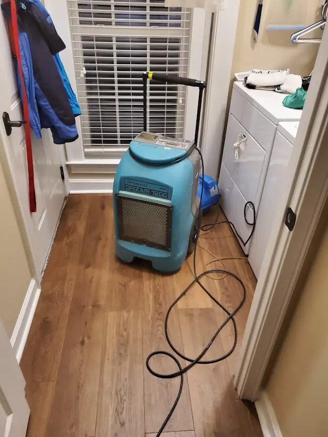 Commercial dehumidifier deployed for Flood Damage Cleanup in Elko